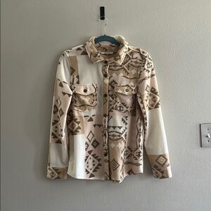 Zuma Fleece Button-up Shirt Jacket